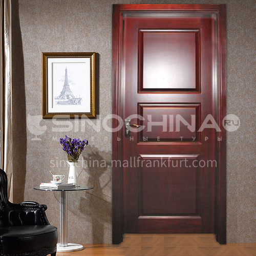 Congo Sapele solid wood door villa door classical style room door46